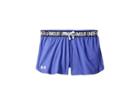Under Armour Kids Play Up Shorts (big Kids) (constellation Purple Light Heather/black) Girl's Shorts