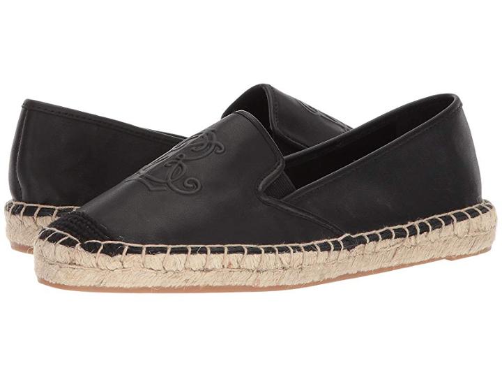 Lauren Ralph Lauren Destini (black Super Soft Leather) Women's Shoes
