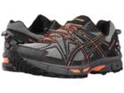 Asics Gel-kahana(r) 8 (black/hot Orange/carbon) Men's Running Shoes