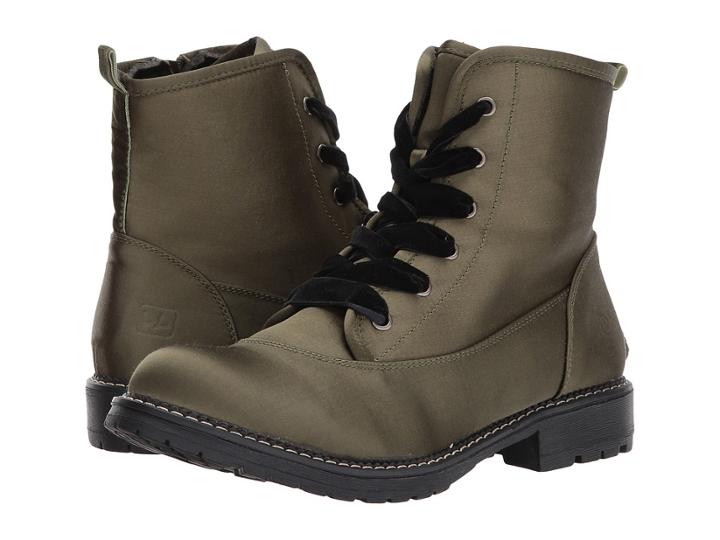 Dirty Laundry Rosario Bootie (olive) Women's Lace-up Boots
