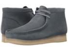 Clarks Wallabee Boot (slate Blue Suede) Men's Lace-up Boots