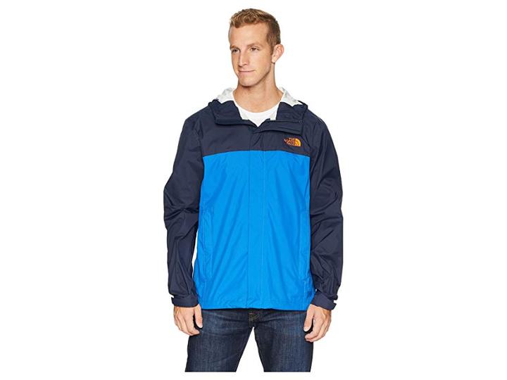 The North Face Venture 2 Jacket (turkish Sea/urban Navy/persian Orange) Men's Coat