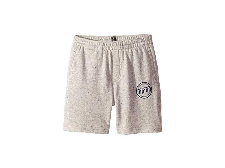 Volcom Kids Downtime Shorts (toddler/little Kids) (grey) Boy's Shorts