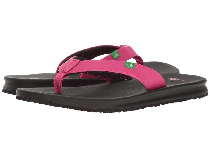 Sanuk Yoga Mat Wander (fuchsia) Women's Sandals