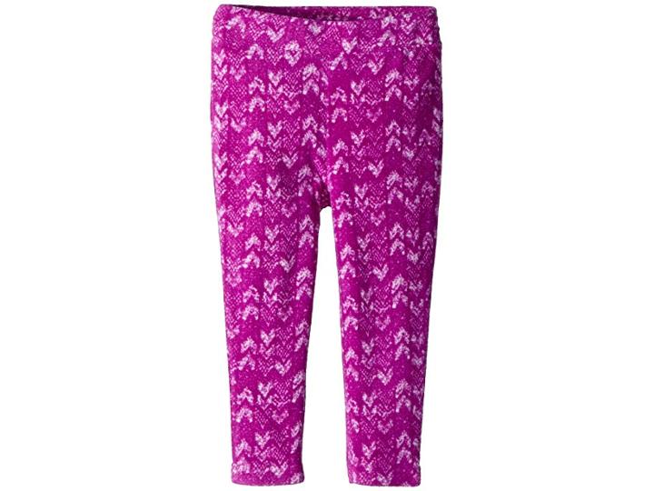 Columbia Kids Glacial Printed Leggings (toddler) (bright Plum Arrows Print) Girl's Casual Pants