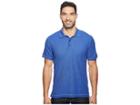 Robert Graham Messenger Polo (heather Blue) Men's Short Sleeve Pullover