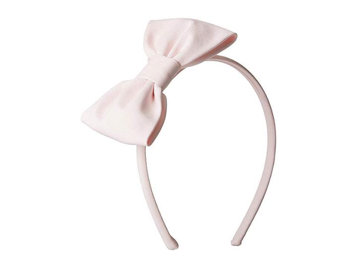 Janie And Jack Dressy Bow Headband (little Kids/big Kids) (blush Pink) Headband