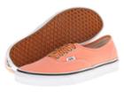 Vans Authentic ((brushed Twill) Fresh Salmon) Skate Shoes