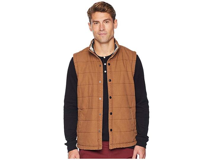Unionbay Cameron Canvas Quilted Vest (sasquatch 1) Men's Vest
