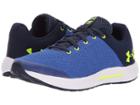 Under Armour Kids Ua Bgs Pursuit (big Kid) (royal/white/yellow) Boys Shoes