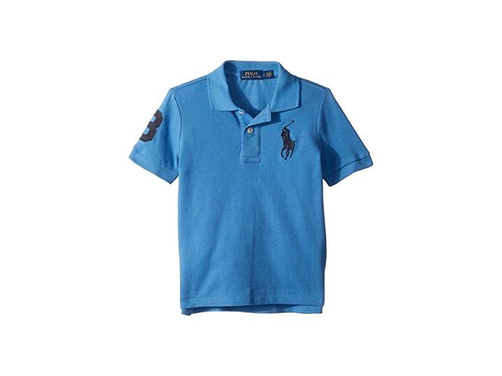 Polo Ralph Lauren Kids Cotton Mesh Polo Shirt (little Kids/big Kids) (retreat Blue) Boy's Clothing
