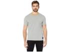Calvin Klein Jeans Short Sleeve Slub Ringer Tee (grey) Men's T Shirt