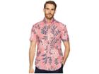 Reyn Spooner Perennial Pareau Tailored Fit Aloha Shirt (pink) Men's Short Sleeve Button Up