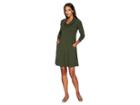 Mod-o-doc Cotton Modal Spandex Jersey Princess Seamed Cowl Neck Dress (holly) Women's Dress