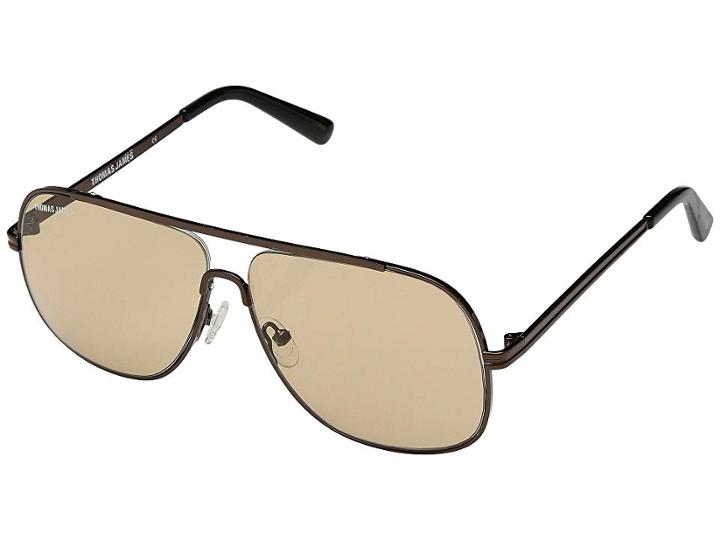 Thomas James La By Perverse Sunglasses The Lab Tech (antique Bronze/light Brown Lens) Fashion Sunglasses