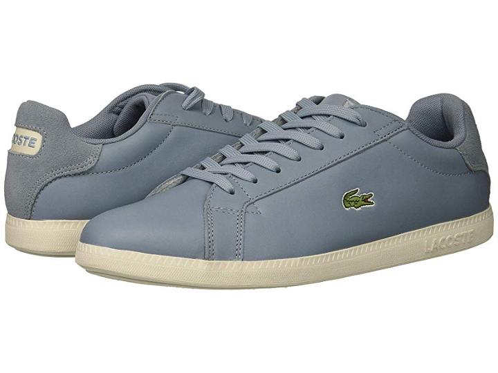 Lacoste Graduate 418 1 (light Blue/off-white) Women's Shoes