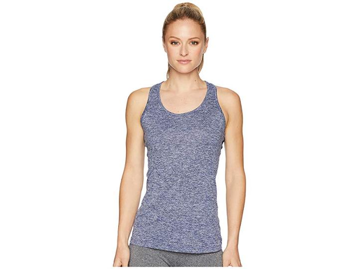 Nike Balance Cross-dye Veneer Dry Tank Top (binary Blue/royal Tint/black) Women's Workout