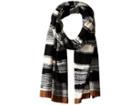 Vince Camuto Space-dye Triangle Step Scarf (black) Scarves