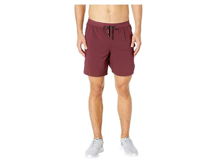 Nike Flex Stride Shorts 7 Bf (night Maroon/metallic Silver) Men's Shorts