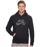 Nike Sb Sb Icon Hoodie (black/black) Men's Sweatshirt
