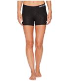 Nike Pro Spotted Cat 3 Training Short (black/white) Women's Shorts