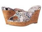 Guess Eleonora (primrose Pink Fabric) Women's Wedge Shoes