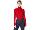 Ag Adriano Goldschmied Chels Turtleneck (red Amaryllis) Women's Clothing