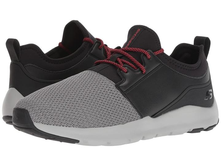 Skechers Nichlas Wolfmarsh (black/charcoal) Men's Shoes