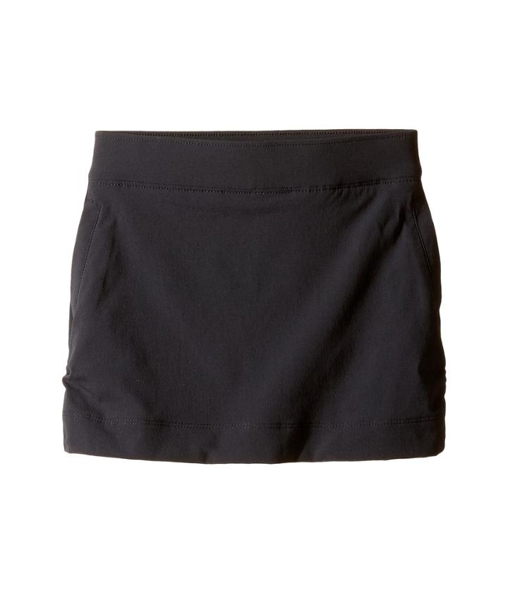 Columbia Kids Athena Skort (little Kids/big Kids) (black) Girl's Skort