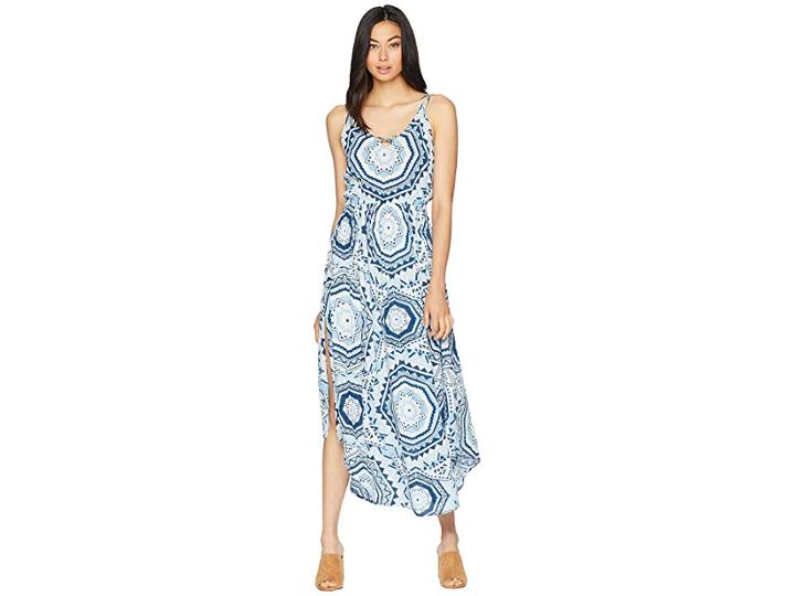 Rip Curl La Playa Maxi Dress (mid Blue) Women's Dress