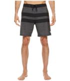 Hurley Phantom Blackball 18 Boardshorts (black) Men's Swimwear