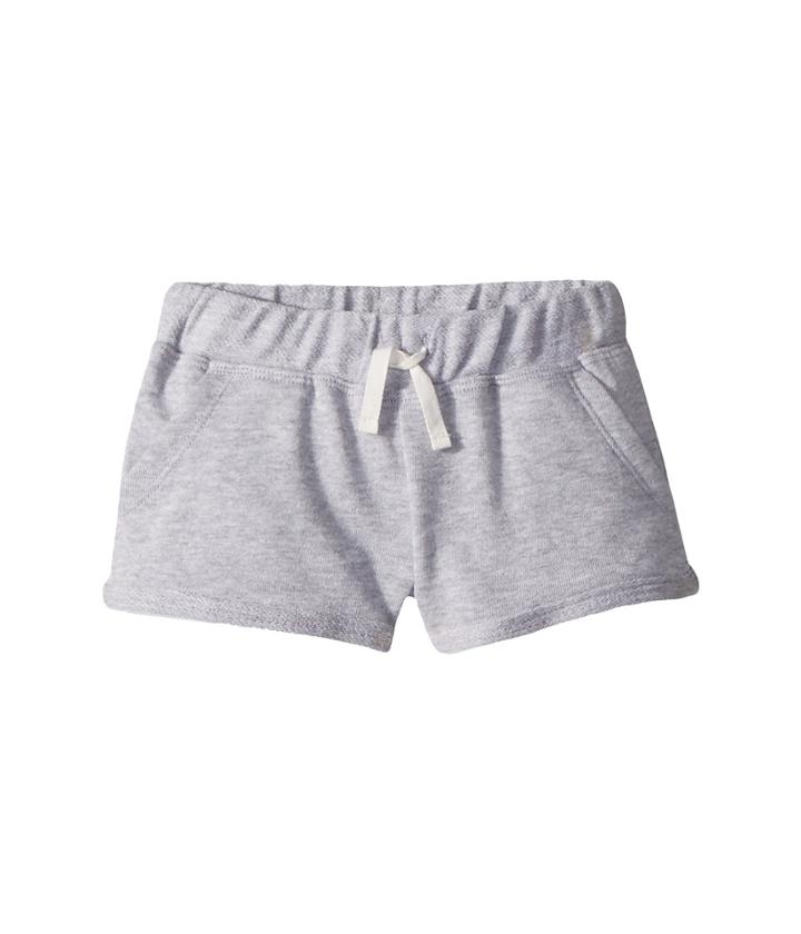 Splendid Littles Cuffed Shorts (big Kids) (ice Grey Heather) Girl's Shorts
