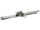 Vivienne Westwood Man Mouse Tie Clip (black Cz/black/ruthenium) Ties
