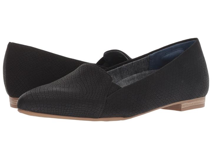 Dr. Scholl's Anyways (black Ventura Snake Print) Women's Shoes