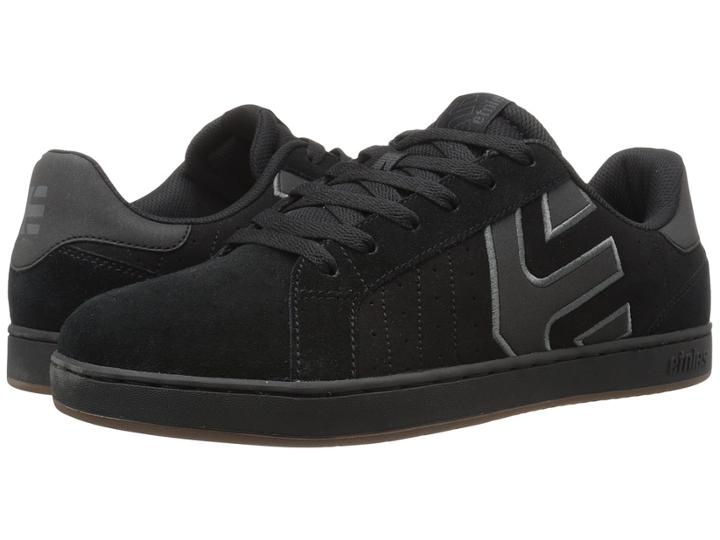 Etnies Fader Ls (black/charcoal/gum) Men's Skate Shoes