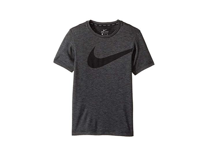 Nike Kids Breathe Training Top (little Kids/big Kids) (black) Boy's Clothing