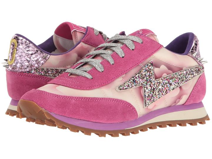 Marc Jacobs Astor Lightning Bolt Jogger (pink Multi) Women's Shoes