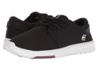 Etnies Scout W (black/white/burgundy) Women's Skate Shoes