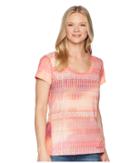 Marmot Logan Short Sleeve (hibiscus Blur) Women's Clothing