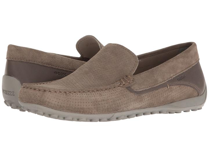 Geox M Snake Moc 15 (taupe/anthracite) Men's Shoes