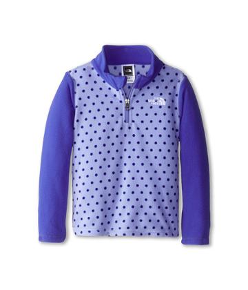 The North Face Kids Glacier 1/4 Zip (toddler) (dynasty Blue) Girl's Long Sleeve Pullover