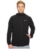 Nike Flex Training Jacket (black/metallic Hematite) Men's Coat