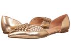 Franco Sarto Sariah (soft Metal Gold Pu) Women's Shoes