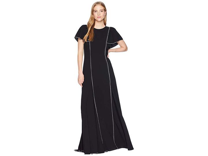 Bcbgmaxazria Gown (black) Women's Dress