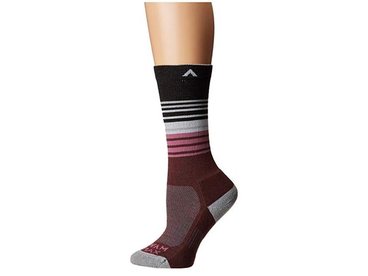 Wigwam Skyline Trail (black) Women's Crew Cut Socks Shoes
