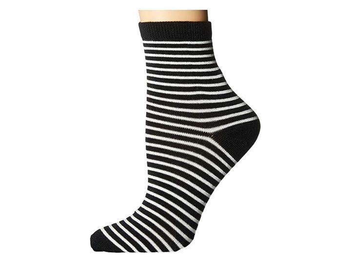 Richer Poorer Skimmer Ankle (black/white) Women's Crew Cut Socks Shoes
