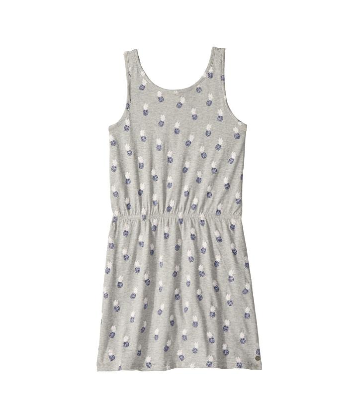 Roxy Kids Fearless Friends Dress (big Kids) (heritage Heather/ice Pineapple) Girl's Dress