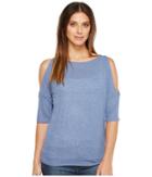Splendid Drapey Lux Cold Shoulder (chambray) Women's Clothing