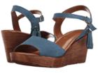 Bella-vita Ali-italy (blue Suede Leather) Women's Sandals