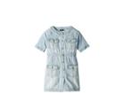 Bardot Junior Mila Denim Dress (big Kids) (marisol Blue) Girl's Dress